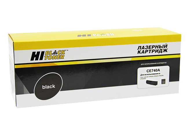 Картридж Hi-Black (HB-CE740A) для HP CLJCP5220/5225/5225n/5225dn, Bk, 7K