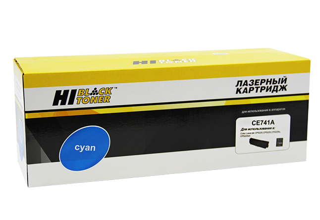 Картридж Hi-Black (HB-CE741A) для HP CLJCP5220/5225/5225n/5225dn, C, 7,3K