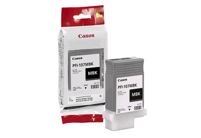 Картридж PFI-107MBK Canon 1iPF680/685/780/785, 130ml (О)матовый черный  6704B001