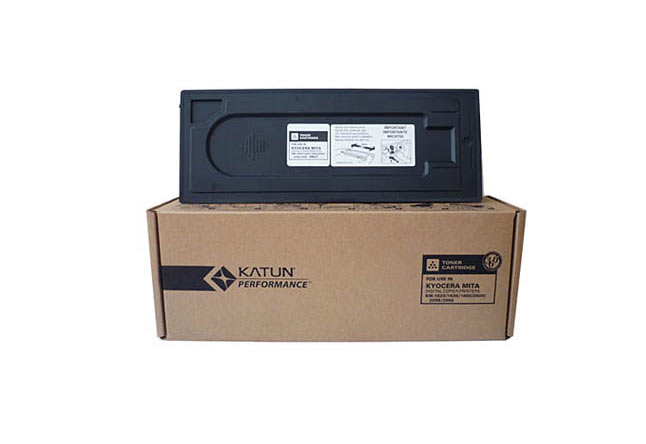 Тонер-картридж Katun для Kyoсera KM-1620/2020/TASKALFA180/220, TK-410/435,870 г,с набором