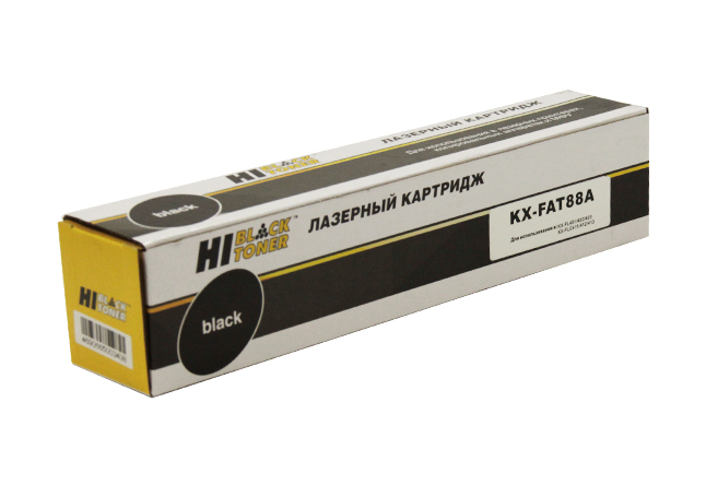 Тонер-картридж Hi-Black (HB-KX-FAT88A) для PanasonicKX-FL401/402/403/FLC411/412/413, 2K