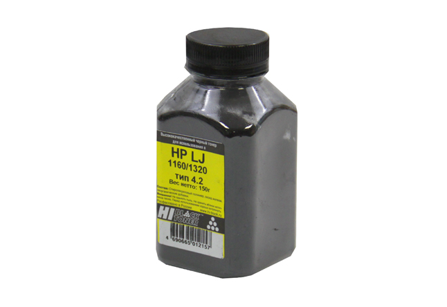 Тонер Hi-Black для HP LJ 1160/1320, Тип 4.2, Bk, 150 г, банка