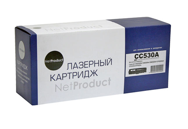 Картридж NetProduct (N-CC530A/CE410/CF380/718) для HPCLJ CP2025/CM2320/Canon LBP7200, Bk, 3,5K