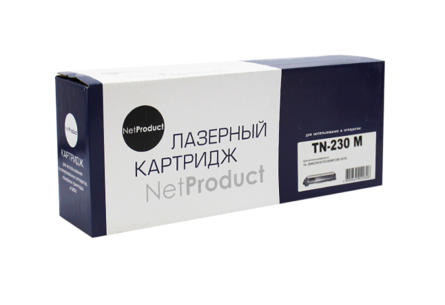 Тонер-картридж NetProduct (N-TN-230M) для BrotherHL-3040CN/3070CW/MFC9010CN, M, 1,4K