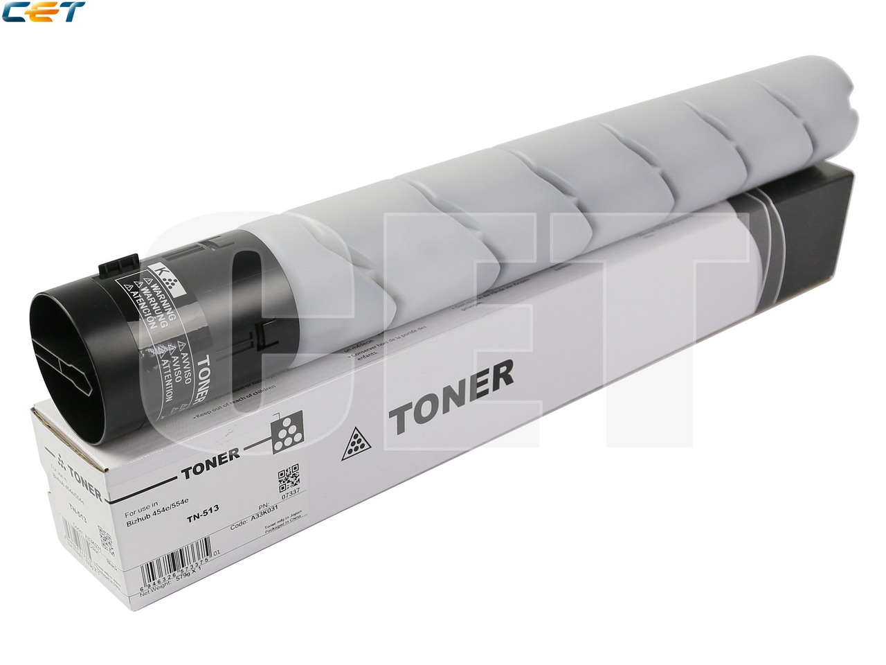 Тонер-картридж TN-513 для KONICA MINOLTA Bizhub454e/554e (CET), 579г, 24400 стр., CET7337
