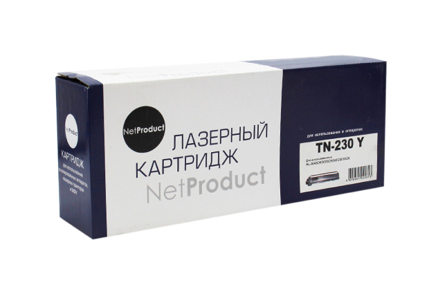 Тонер-картридж NetProduct (N-TN-230Y) для BrotherHL-3040CN/3070CW/MFC9010CN, Y, 1,4K