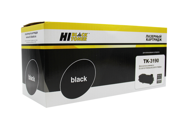 Тонер-картридж Hi-Black (HB-TK-3190) для KyoceraP3055dn/P3060dn, 25K, с чипом