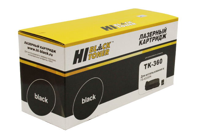 Тонер-картридж Hi-Black (HB-TK-360) для Kyocera FS-4020,20K