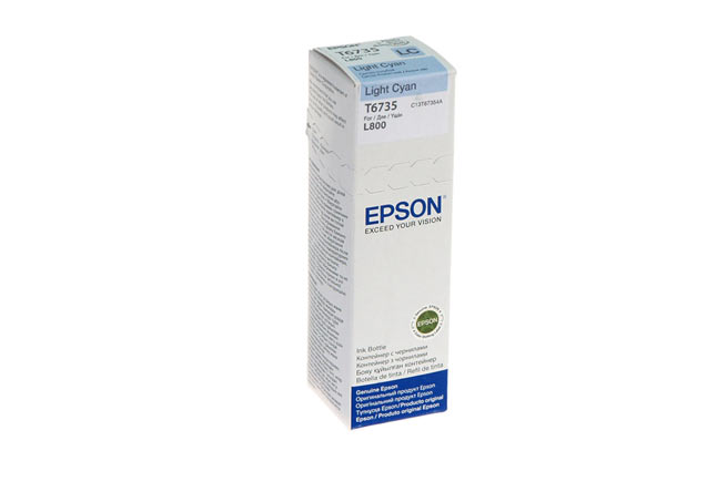 Чернила Epson L800/L1800/L810/L850 (О) C13T67354A, lightcyan, 70ml