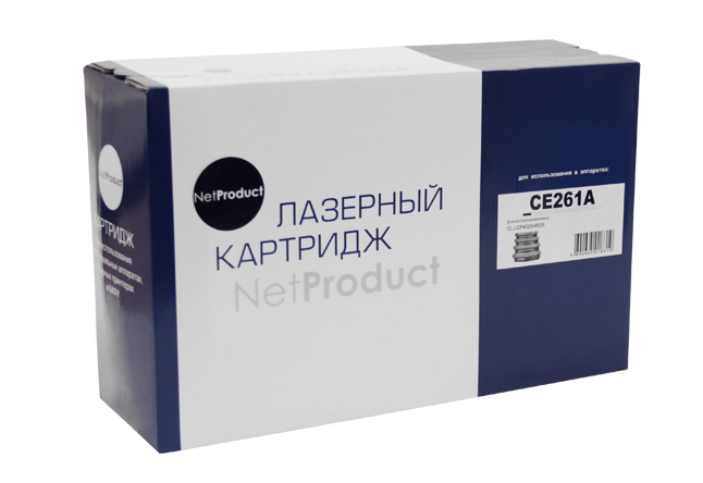 Картридж NetProduct (N-CE261A) для HP CLJ CP4025/4525,Восстановленный, C, 11K