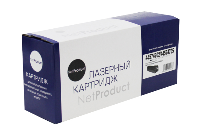 Тонер-картридж NetProduct (N-44574702/44574705) для OKIB411/B431/MB461/MB471/MB491, 3K