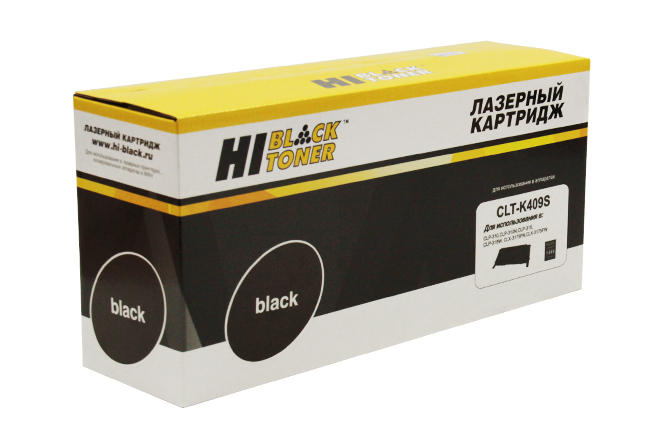 Тонер-картридж Hi-Black (HB-CLT-K409S) для SamsungCLP-310/315/CLX-3170fn/3175, Bk, 1,5K