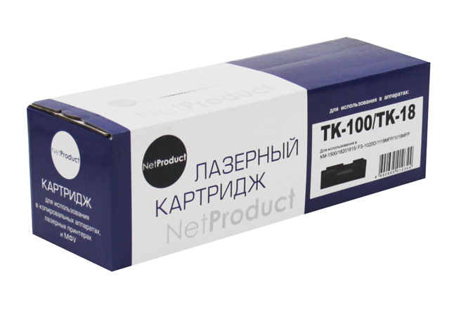 Тонер-картридж NetProduct (N-TK-100/TK-18) для KyoceraKM-1500/FS-1020, 7,2K