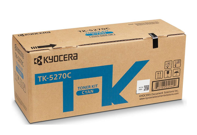 Тонер-картридж TK-5270C KyoceraP6230cdn/M6230cidn/M6630c, 6К (О) голубой 1T02TVCNL0