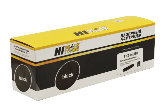 Тонер-картридж Hi-Black (HB-TK-5140Bk) для Kyocera ECOSYSM6030cdn/M6530cdn, Bk, 7K