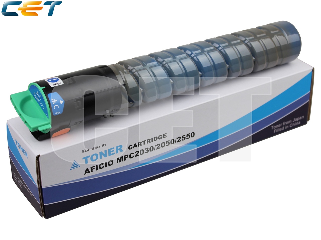 Тонер-картридж (Type 516) 841197 для RICOH AficioMPC2030/MPC2050/MPC2550/MPC2051/MPC2551 (CET) Cyan,135г, 5500 стр., CET6408