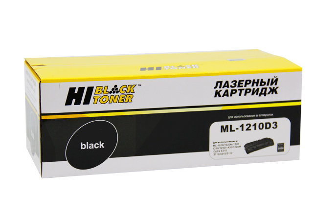 Картридж Hi-Black (HB-ML-1210D3) для SamsungML-1210/1250/Xerox Phaser 3110, 2,5K