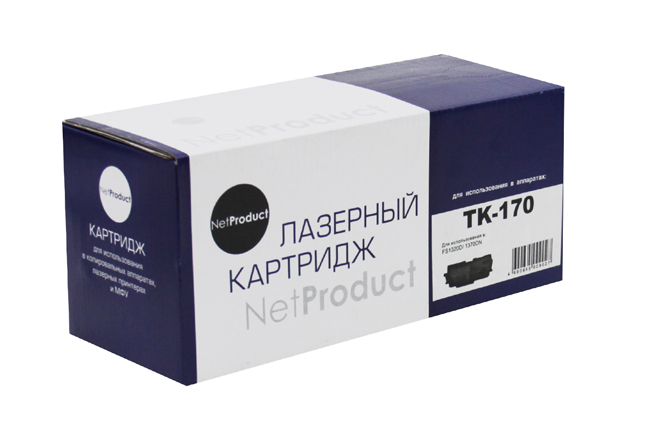 Тонер-картридж NetProduct (N-TK-170) для KyoceraFS-1320D/1370DN/ECOSYS P2135d, 7,2K