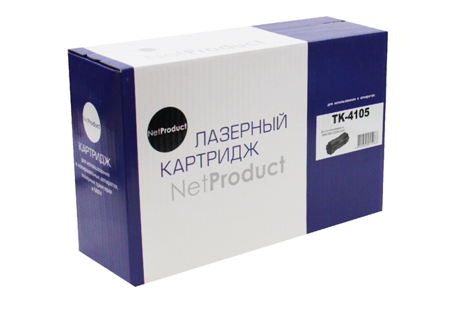 Тонер-картридж NetProduct (N-TK-4105) для Kyocera TASKalfa1800/2200/1801/2201, 15K
