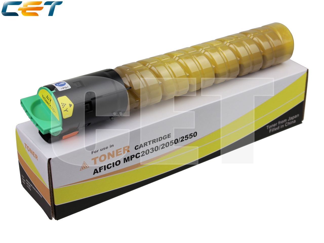 Тонер-картридж (Type 516) 841199 для RICOH AficioMPC2030/MPC2050/MPC2550/MPC2051/MPC2551 (CET) Yellow,135г, 5500 стр., CET6414