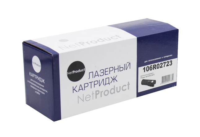 Тонер-картридж NetProduct (N-106R02723) для Xerox Phaser3610/WC3615, 14,1K