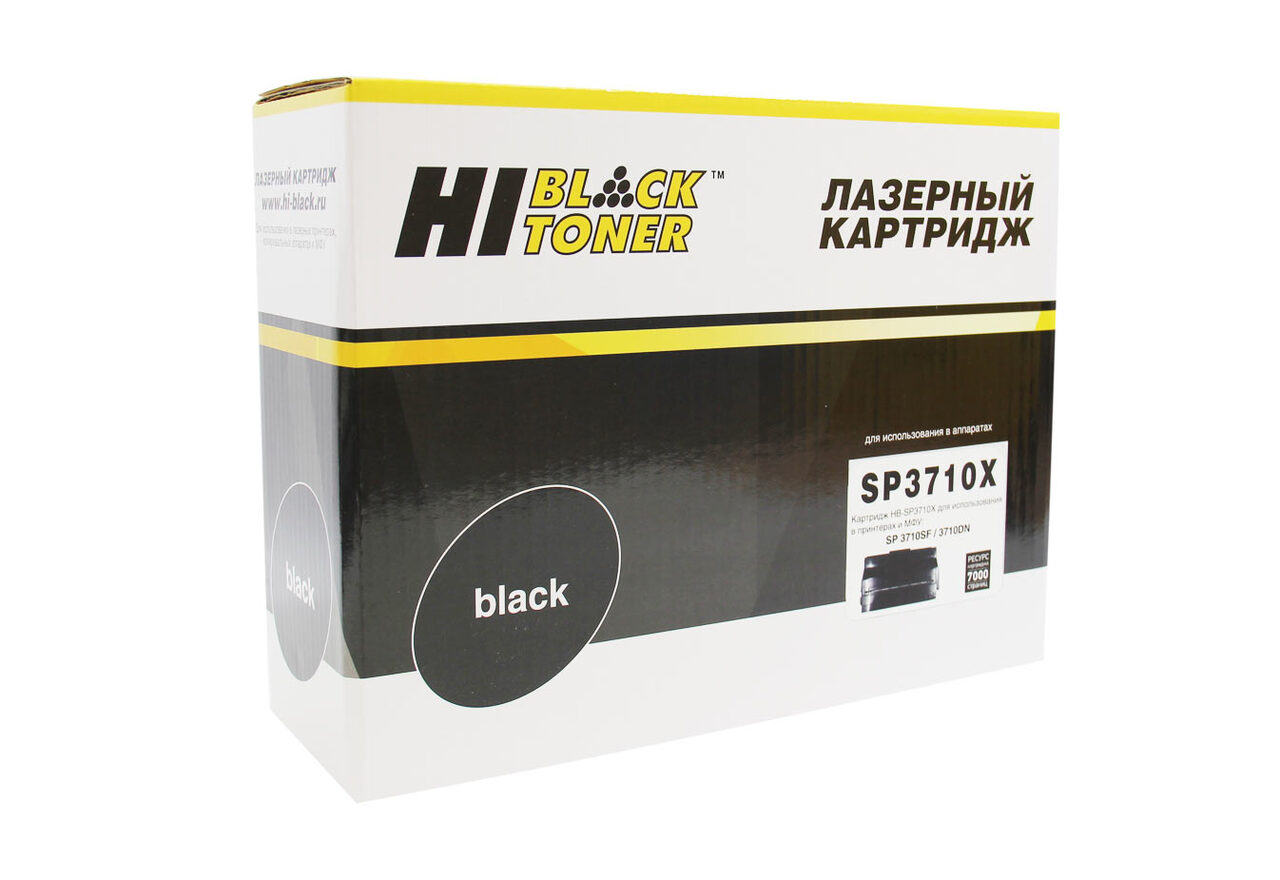 Картридж Hi-Black (HB-SP3710X) для Ricoh Aficio SP3710SF/3710DN, 7K