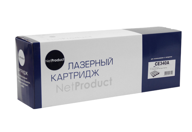 Картридж NetProduct (N-CE340A) для HP CLJ Enterprise MFPM775dn/775f/775z, №651A, Bk,13,5K