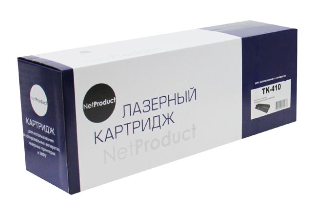 Тонер-картридж NetProduct (N-TK-410) для KyoceraKM-1620/1635/1650/2020/2035/2050, 15K
