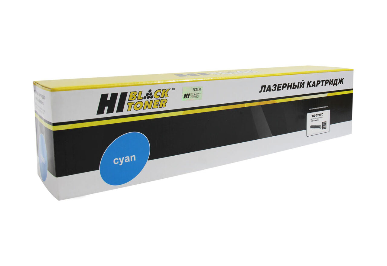 Тонер-картридж Hi-Black (HB-TK-5215C) для Kyocera TASKalfa406ci, C, 15K