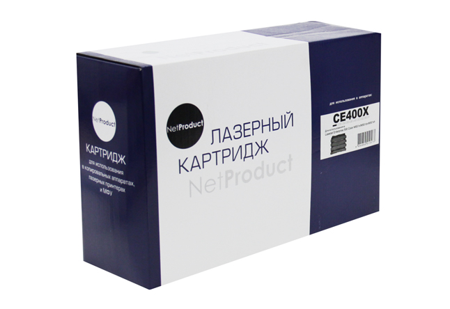 Картридж NetProduct (N-CE400X) для HP LJ Enterprise 500color M551n/M575dn, Bk, 11K