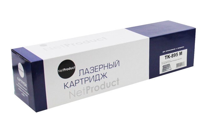 Тонер-картридж NetProduct (N-TK-895M) для KyoceraFS-C8025MFP/8020MFP, M, 6K