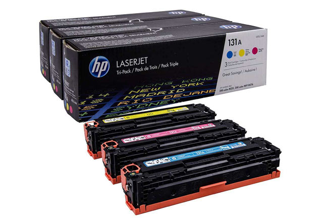 Набор картриджей 131A для HP LJ Pro 200 color M251/MFPM276, 1,8К (О) C/M/Y U0SL1AM