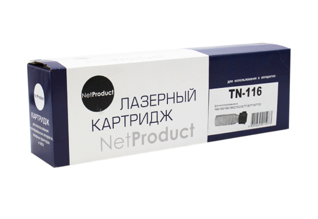 Тонер-картридж NetProduct (N-TN-116/TN-118) для KonicaMinolta Bizhub 164, 5,5K