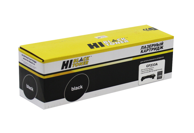 Тонер-картридж Hi-Black (HB-CF233A) для HP LJ UltraM106/MFP M134, 2,3K