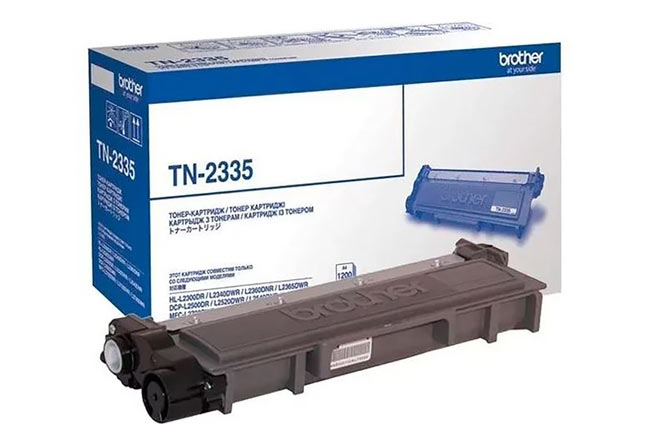 Картридж Brother HL-L2300DR/DCP-L2500DR/MFC-L2700DWR(О) TN-2335, 1,2К