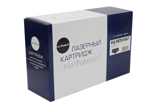 Картридж NetProduct (N-KX-FAT410A7) для PanasonicKX-MB1500/1520, 2,5K