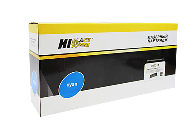 Картридж Hi-Black (HB-C9731A) для HP CLJ 5500/5550,Восстановленный, C, 12K