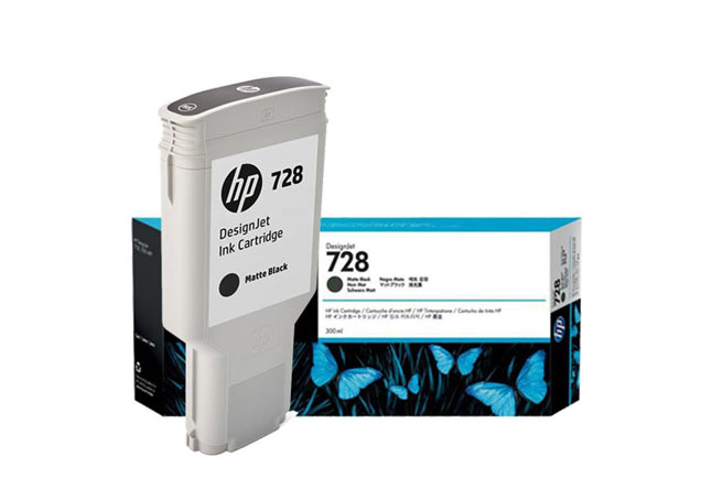 Картридж 728 для HP DJ T730/T830, 300ml (O) matteblackF9J68A