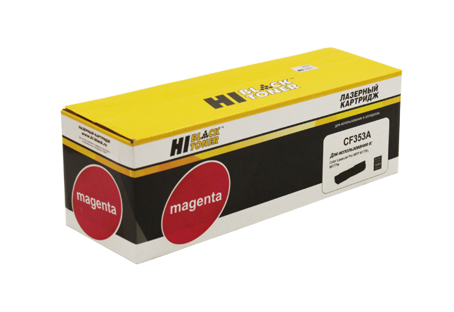 Тонер-картридж Hi-Black (HB-CF353A) для HP CLJ Pro MFPM176N/M177FW, M, 1K