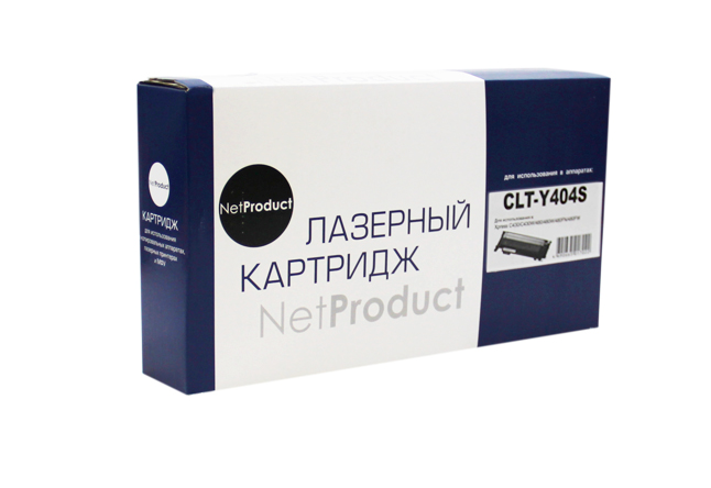 Тонер-картридж NetProduct (N-CLT-Y404S) для SamsungXpress C430/C430W/480/W/FN, Y ,1K