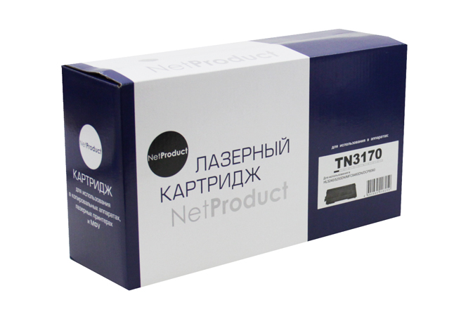 Тонер-картридж NetProduct (N-TN-3170) для BrotherHL-5240/5250DN/5270DN, Универальный, 7K