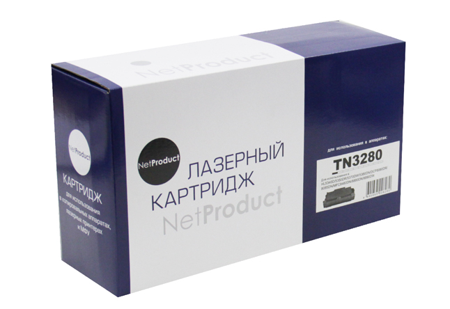 Тонер-картридж NetProduct (N-TN-3280) для BrotherHL-5340/5350/5370/5380/DCP-8070D, 8K