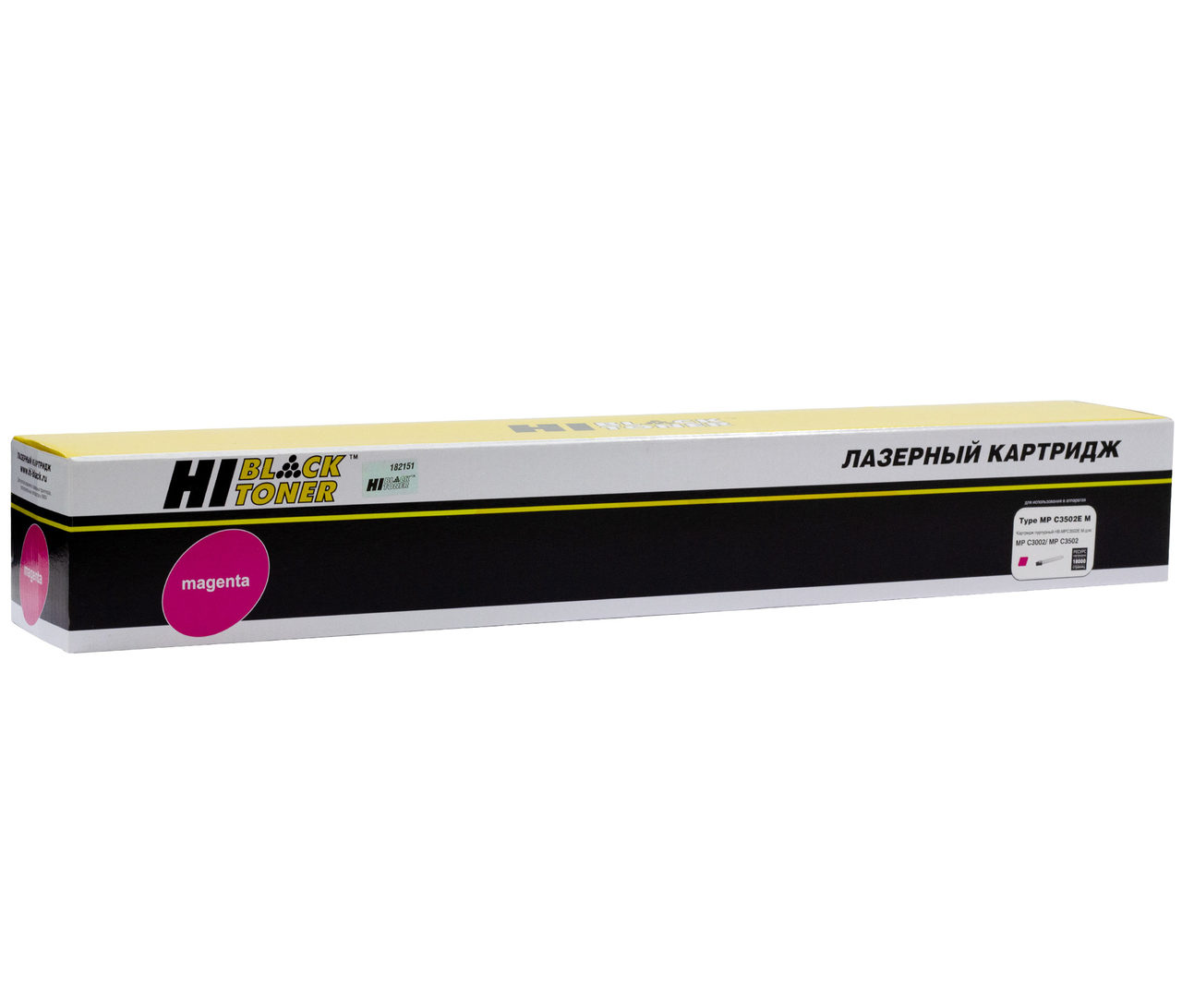 Тонер-картридж Hi-Black (HB-Type MPC3502E M) для RicohMPС 3002/C3502, M, 18К