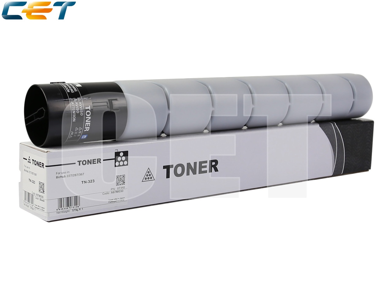 Тонер-картридж TN-323 для KONICA MINOLTA Bizhub227/287/367 (CET), 579г, 23000 стр., CET7310