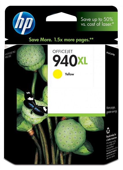 Картридж 940XL для HP Officejet Pro 8000/8500 1,4К (O)C4909AE, Y