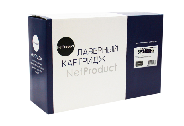 Картридж NetProduct (N-SP3400HE) для Ricoh Aficio SP3400N/3410DN/3400SF/3410SF, 5K