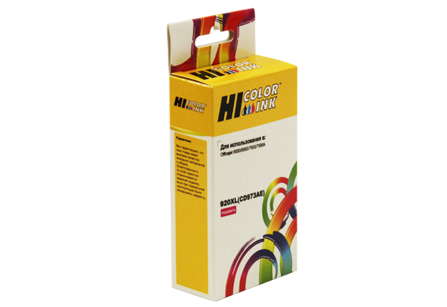 Картридж Hi-Black (HB-CD973AE) для HP Officejet6000/6500/7000, №920XL, M