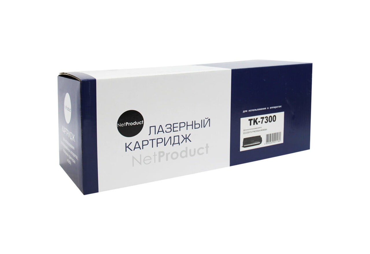 Тонер-картридж NetProduct (N-TK-7300) для Kyocera ECOSYSP4035dn/4040dn, 15K