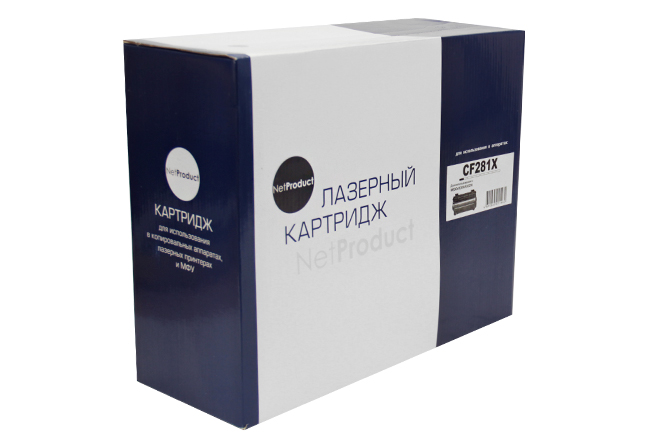 Картридж NetProduct (N-CF281X) для HP LJ EnterpriseM630z/630H/630DN, 25K