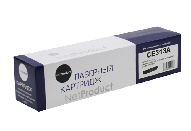 Тонер-картридж NetProduct (N-CE313A) для HP CLJCP1025/1025nw/Pro M175, M, 1K